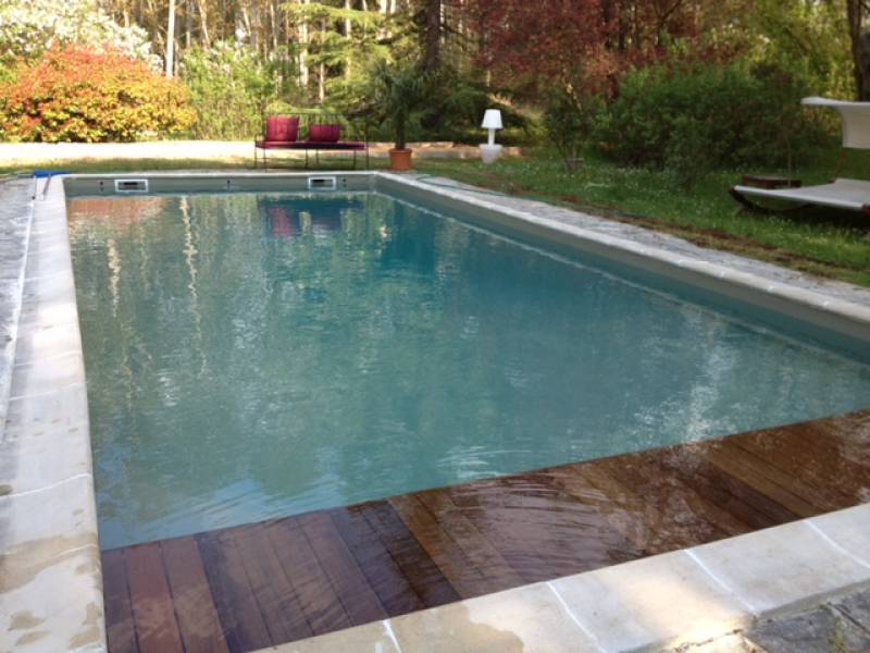 Rénovation de piscine type bassin naturel à Fuveau