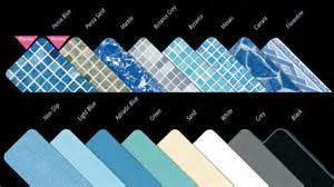 Couleurs de PVC armé ALKORPLAN disponibles