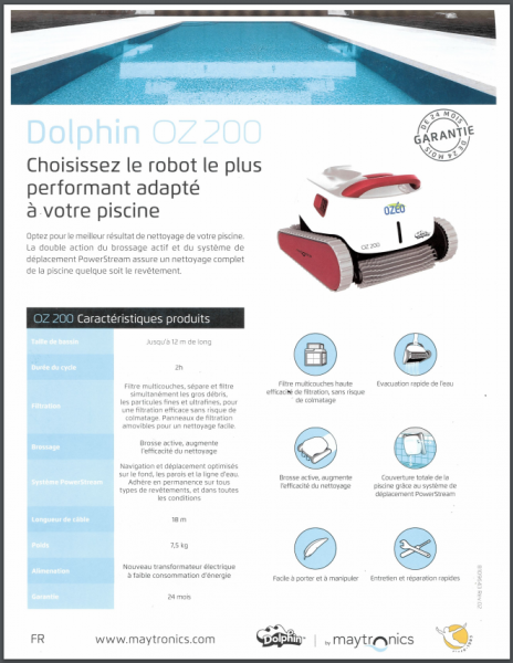 robot pisince 0z200