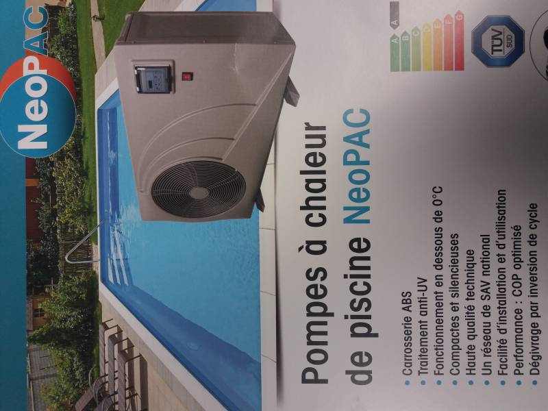 Pompe à chaleur de piscine NEOPAC